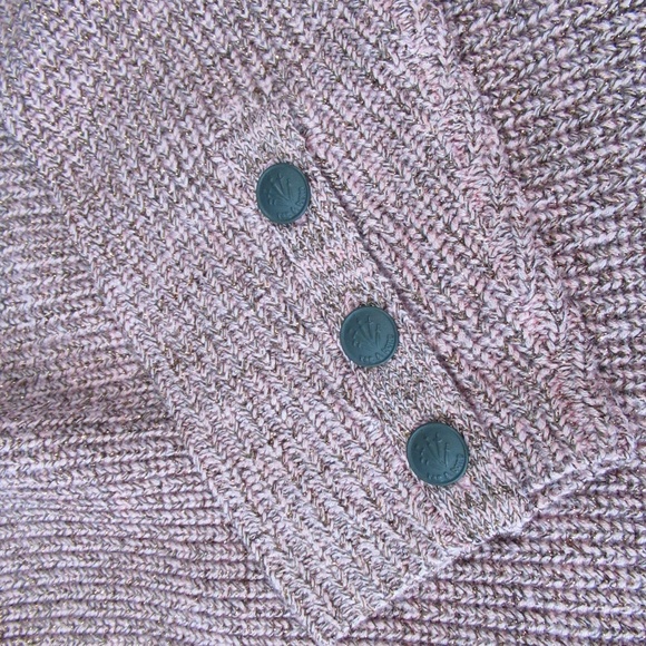 rag & bone Marled Pink Woold Sweater - Picture 6 of 8